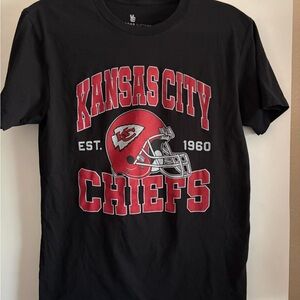 Junk Food Clothing Kansas City Chiefs Black Tee
